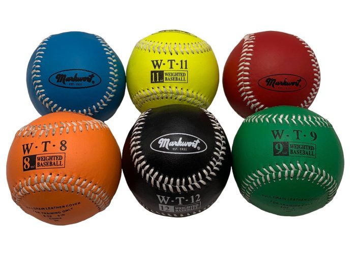 Weighted Baseball Set – Leather Cover 7-8-9-10-11-12oz